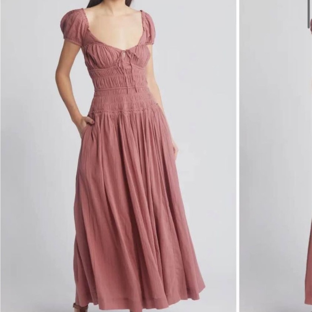 SOLD - Free People Bonita Strappy Back Maxi Dress